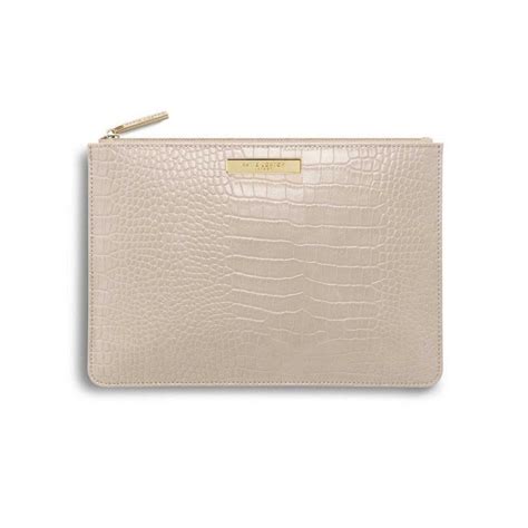 Katie loxton Celine Croc Day Bag Oyster 